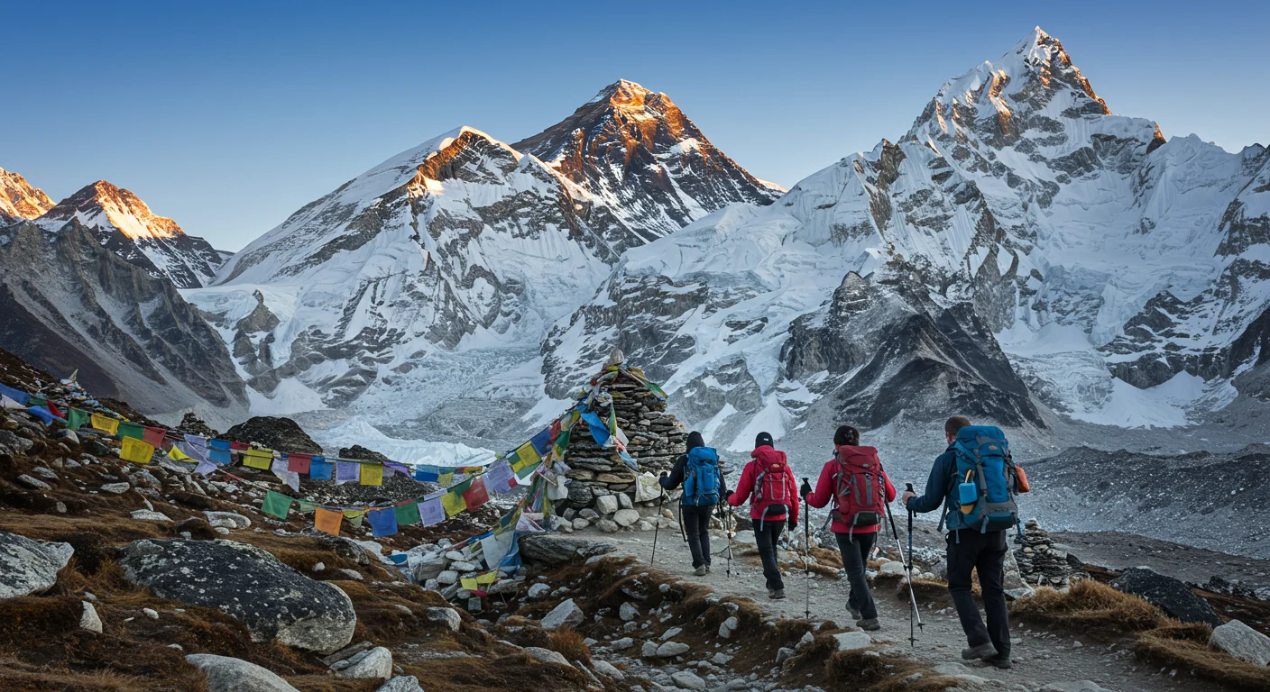 Randonnée vers le camp de base de l'Everest : Guide pour débutants pour une aventure épique